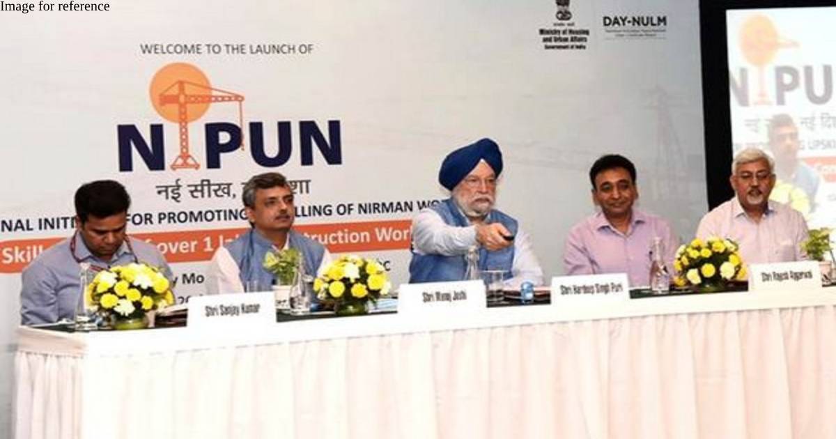Govt launches NIPUN scheme to train over 1 lakh construction workers